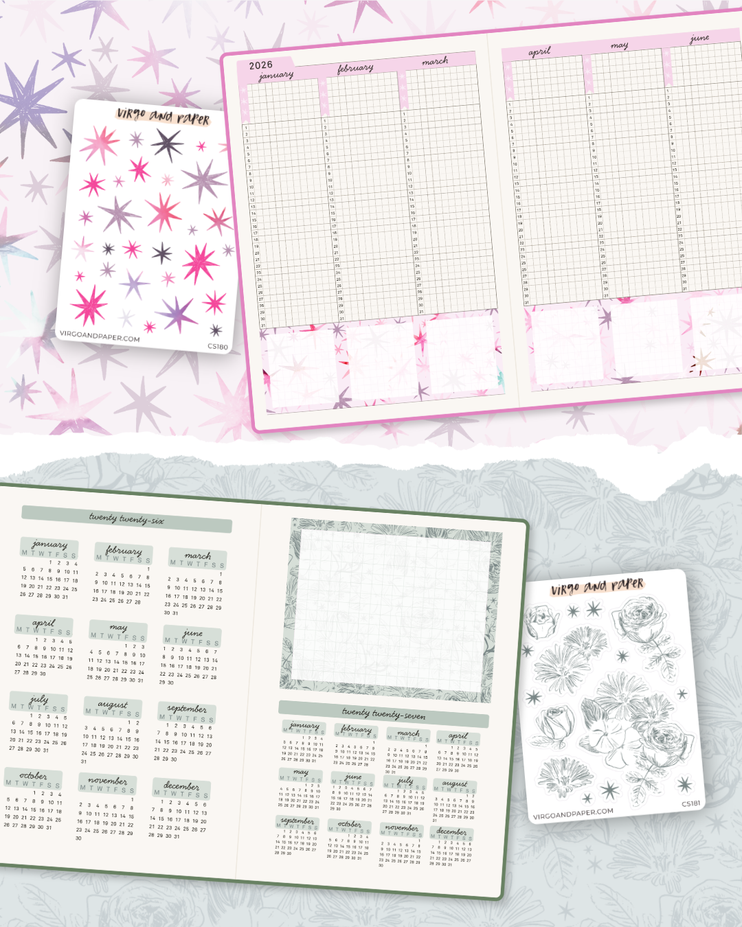 New to the Shop: 2026 Planner & Journal Stickers