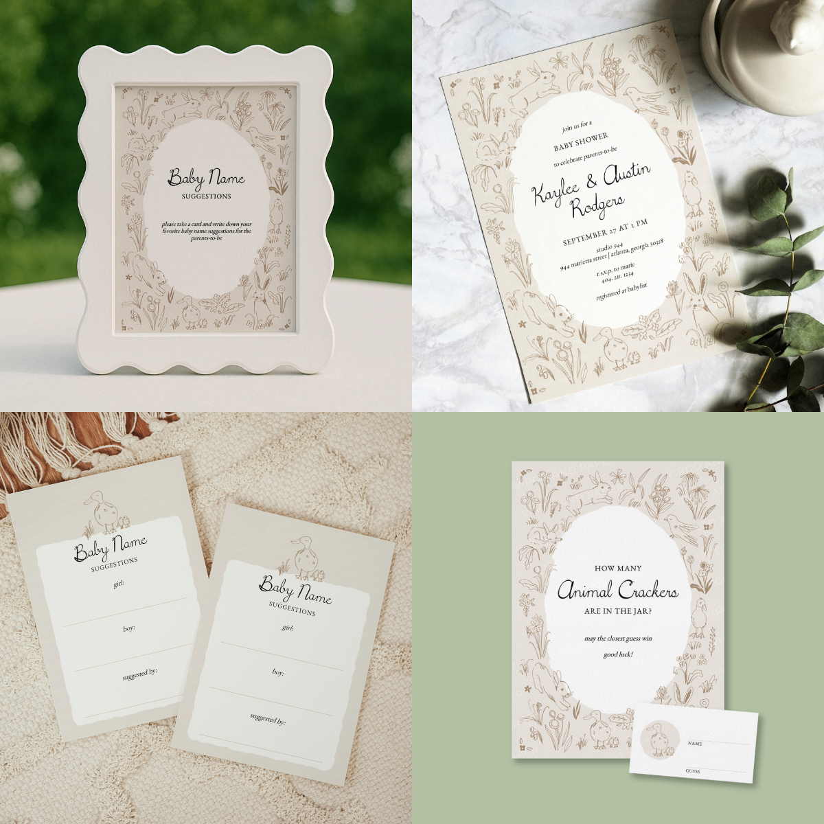 Unique Party Invitation Templates You Can Print at Home | Announcing VirgoAndPaperStudio on Etsy