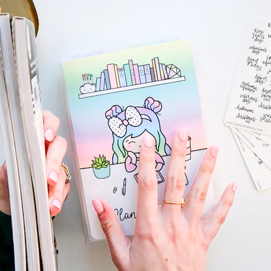 How to Organize your Planner Sticker Collection (& Keep it Minimal!)