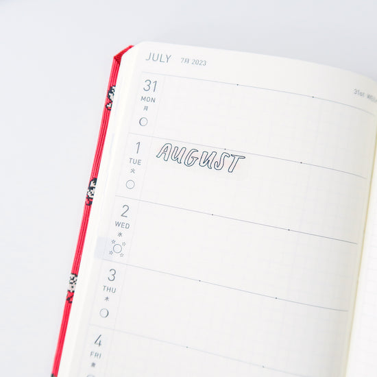 Mini Clear Jan-Dec Months of the Year Bold Brush Lettered Labels in Pi ...