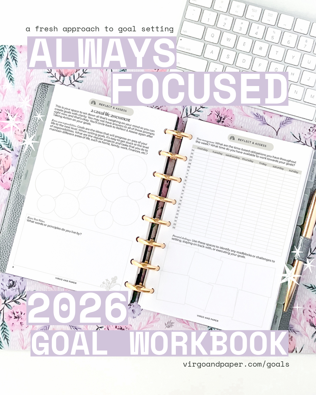 Always Focused: A Workbook for Consistent Goal Progress | 2026 Edition