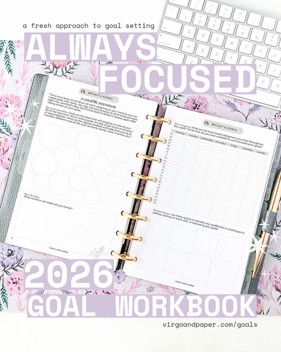 Always Focused: A Workbook for Consistent Goal Progress | 2026 Edition