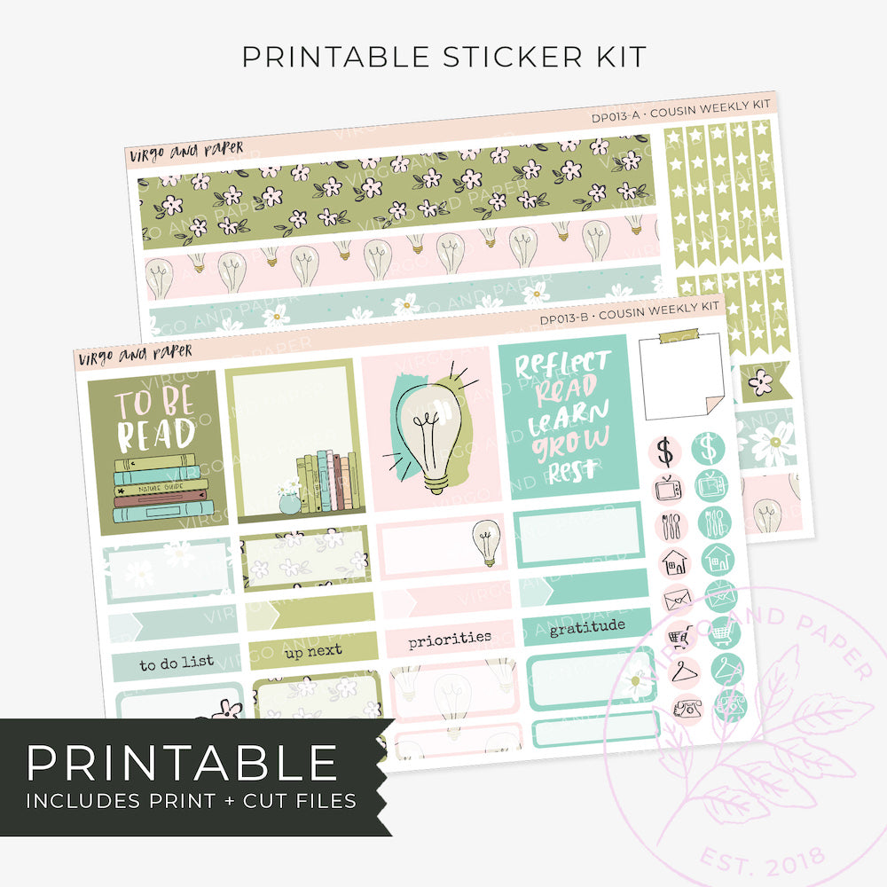 Printable Hobonichi Cousin Weekly Planner Stickers - To Be Read – Virgo and Paper printable-hobonichi-cousin-weekly-planner-stickers-to-be-read-virgo-and-paper