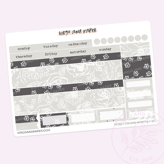 Cousin Monthly Kit - Sunprint in Neutral