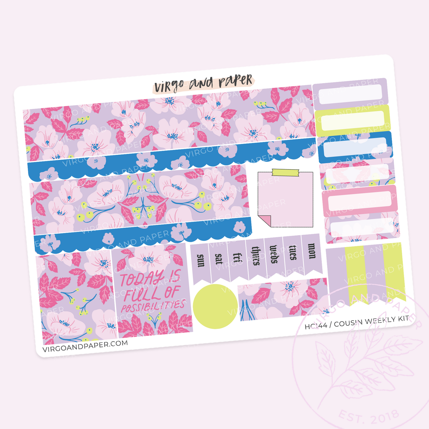 Cousin Weekly Kit - Full of Possibilities