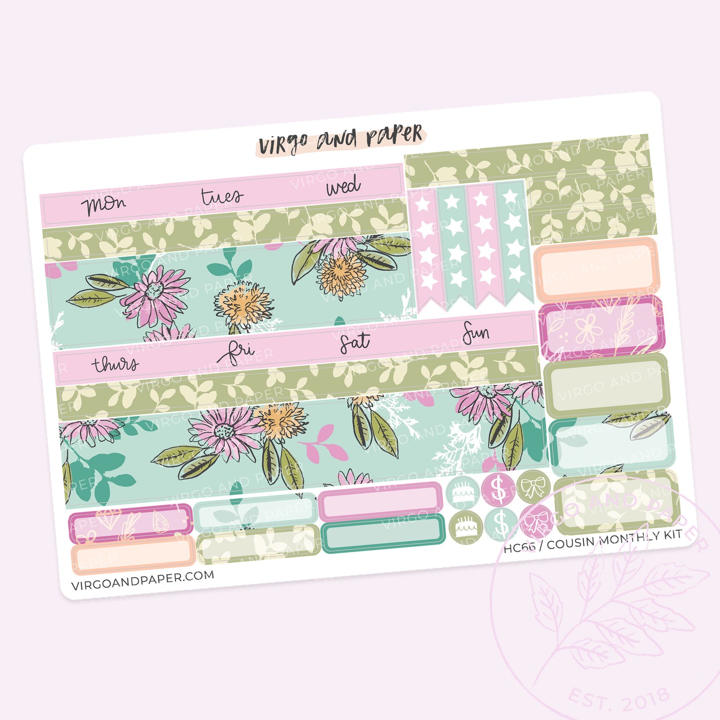 Flora Cousin Monthly Kit
