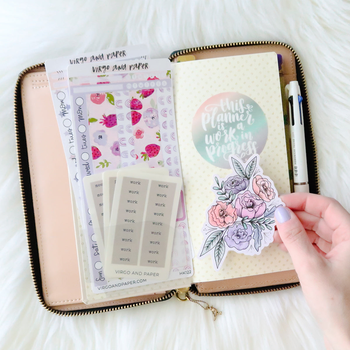 Virgo and Paper | Planner Stickers