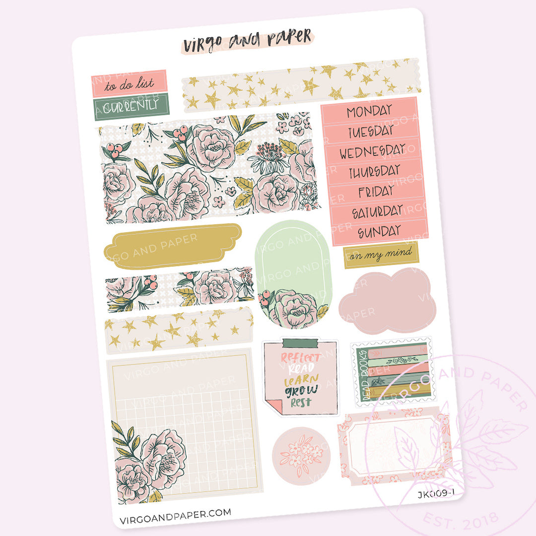 Journaling Sticker Kits | Virgo and Paper