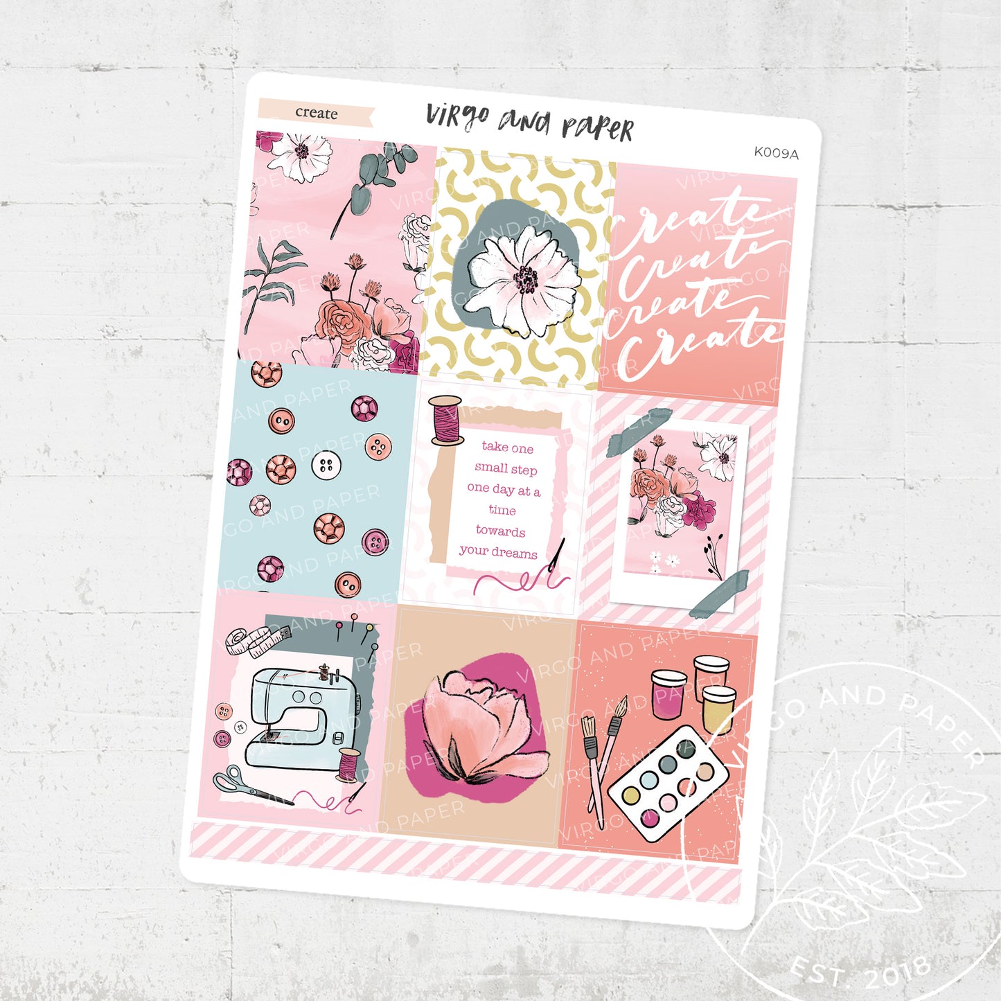 Load image into Gallery viewer, Create Weekly Planner Sticker Kit
