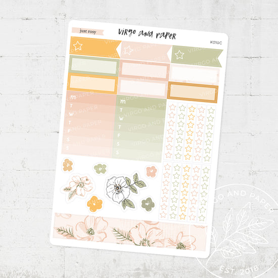 Just Rosy Weekly Planner Sticker Kit