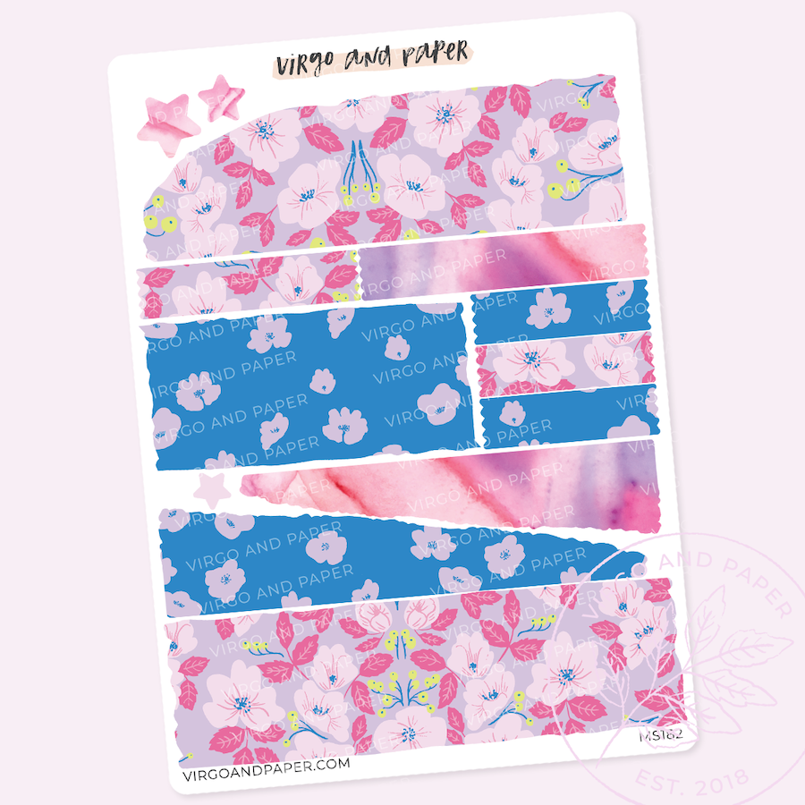 Possibility Patterns Ripped Paper Journaling Stickers