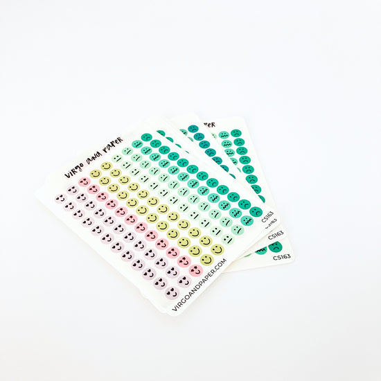 OOPS! Clear Mood Emoji Stickers - To Be Read '24