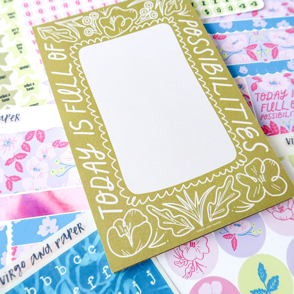 Possibility 4x6 Notepad