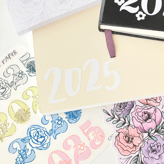 2025 Hand Lettered Vinyl Decal