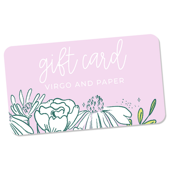 Virgo and Paper Gift Card - Choose the Amount