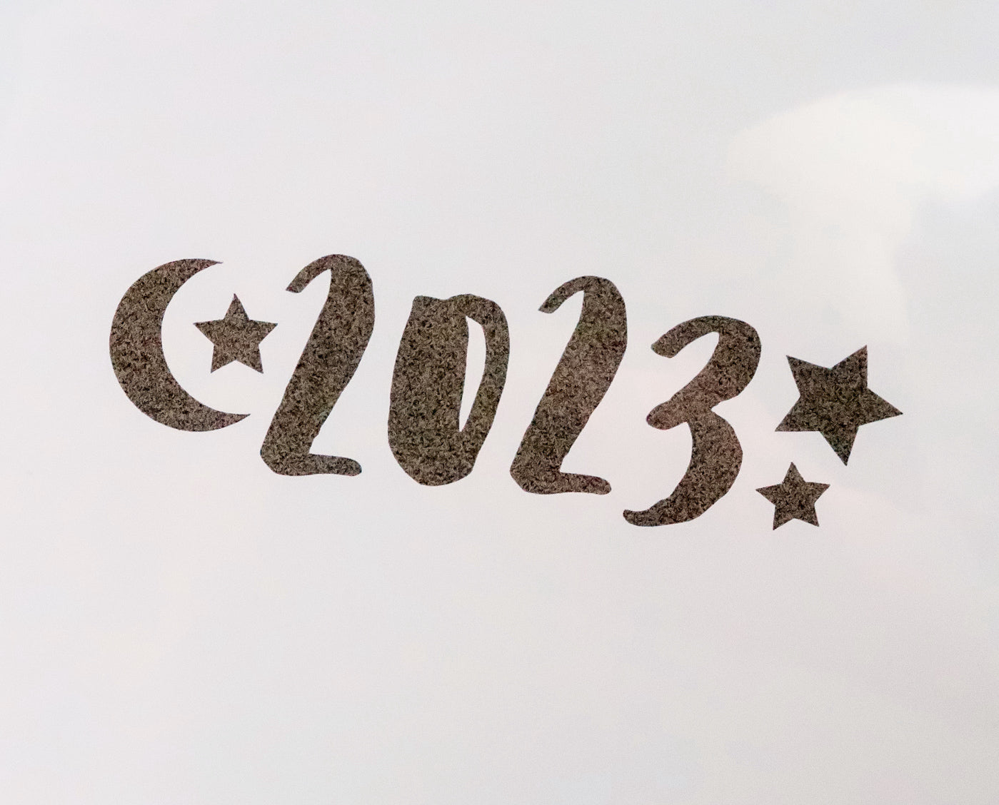 Load image into Gallery viewer, 2023 Moon &amp;amp; Stars Vinyl Decal
